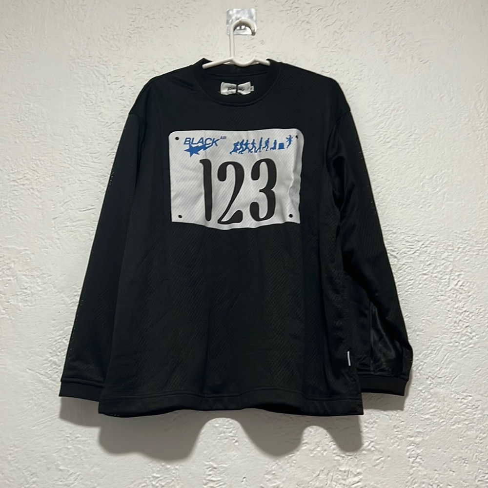 Black Air long sleeve jersey shirt